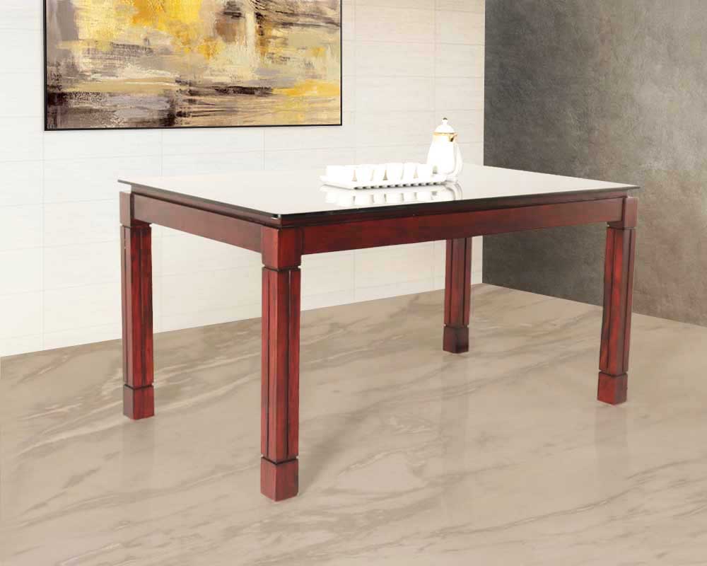 5X3 Grue Leg Dining Table[Honey Gold-Artificial Marble-15]